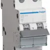 Disgiuntore Hager MCB quickconnect 2P 1 230V tipo B 10A Icn 6kA Icu 10kA 2UM 