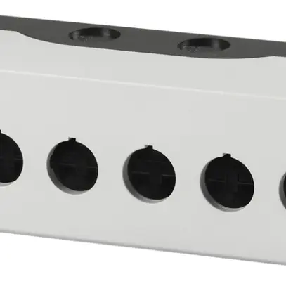 Boîtier AP ETN 6×1 gris 