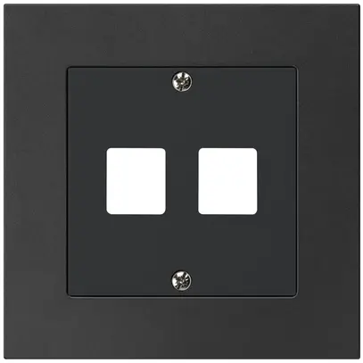 Kit frontale INC HMS kallysto.pro per 2 moduli nero 