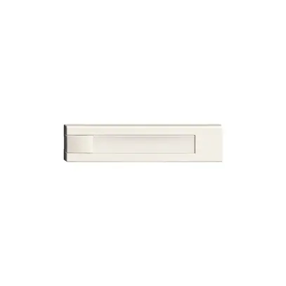 Touche 1/4 KNX/électron.s.LED+ pap.EDIZIOdue commande 1×blanc 