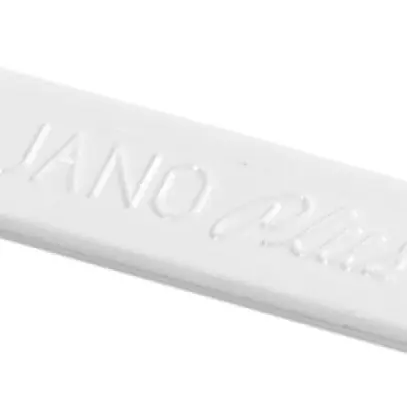 Plaquette indicatrice 13×50mm blanc 