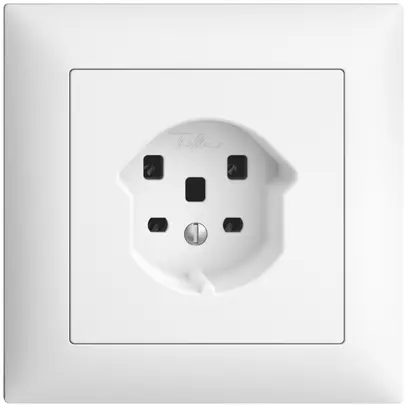 Presa INC EDIZIOdue T25 16A bianco, morsetti a vite 