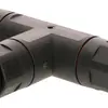 Raccord de câble MH dérivation T 3×0.5…2.5mm² Ø6.5…11mm Ø30×88×142mm IP68 noir 