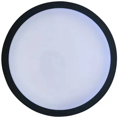 LED-Wandleuchte Z-Licht RondoLED 4.5W 500lm 3000K IP65 Ø250mm anthrazit 