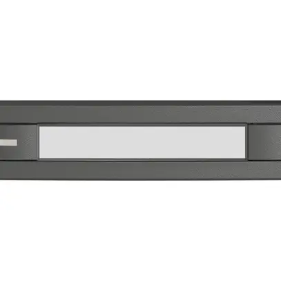 Poussoir 1/4 EDIZIO.liv SNAPFIX® p.KNX&UNI a.LED a.étiquette comm.2touch.grf 