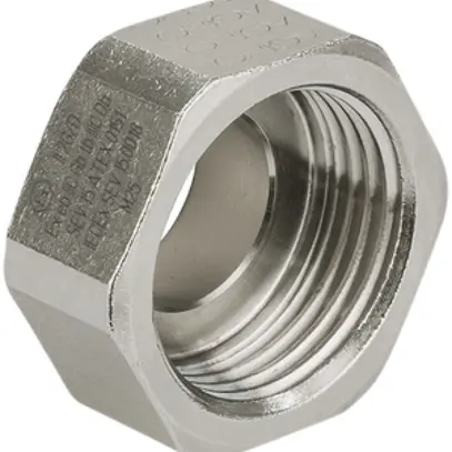 Extension Ex AGRO 6 pans laiton Ø M16, intérieur M20 ATEX 0151 