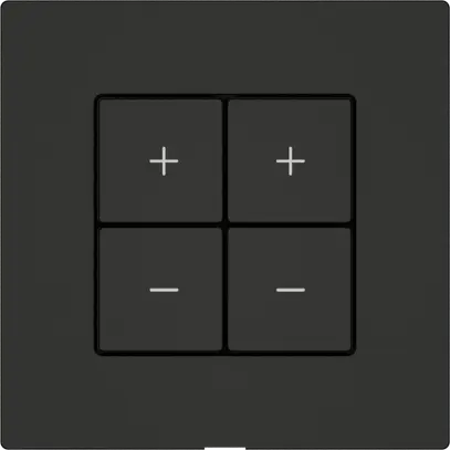 Variateur Uni-LED EDIZIO.liv Wiser SNAPFIX® 2 canaux 4 touches no 