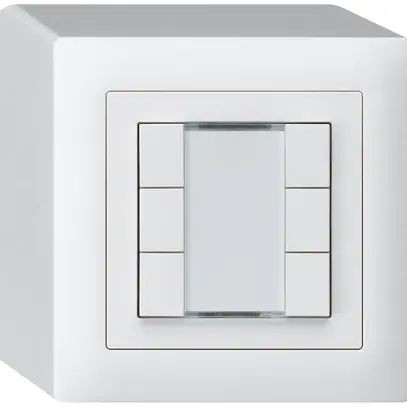 Tasto AP kallysto KNX 6×bianco s/e-link 