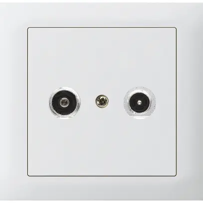 Prise d'antenne INC kallysto R-TV montage T boîte INC G3 23dB 2GHz blanc 