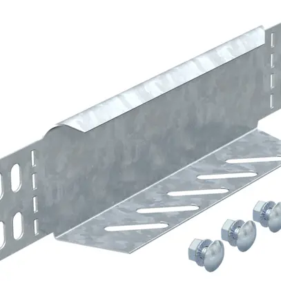 Equerre de réduction/tôle de fermeture Bettermann 60×100mm pour canal MKS 