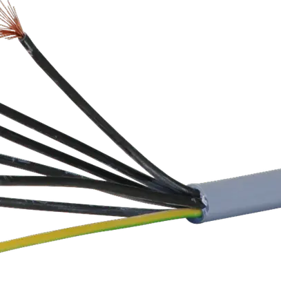 Cavo di comando LiYY 7×1.5mm² numerato grigio Rotolo a 100m