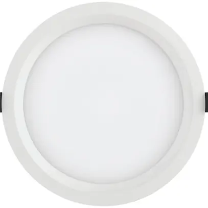 Downlight LED INS LDV ALU DN 200, DALI 25W 3000K IP44, 100°, bianco 