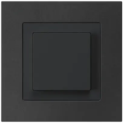 Interruttore INC kallysto.pro 6/1L nero 