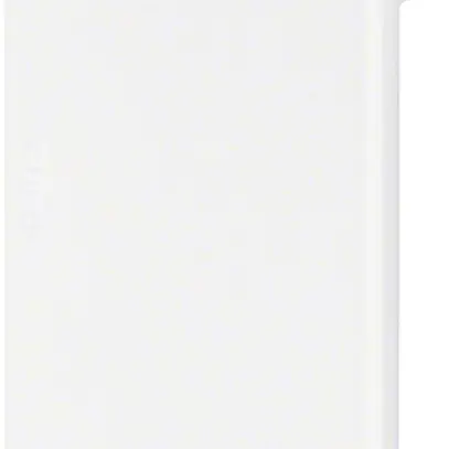 Piastra terminale tehalit FB 60110, bianco traffico 