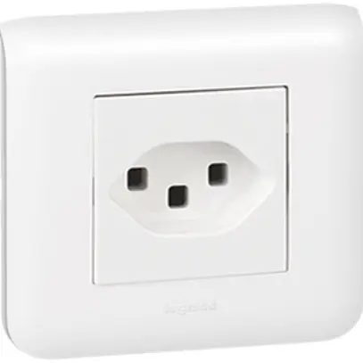 Prise ENC Euroline Mosaic type 23 Best-Price-Pack 10 pour 8, blanc 