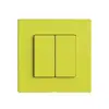 Commande pour interrupteur 2K/2T Edue Wiser lemon 