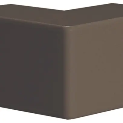 Angle extérieur Hager tehalit.LF/LFF 33×20mm brun IP30 