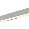 LED-Wandleuchte SLV Q-LINE, 42W 230V 3000K 3800lm IP20 silbergrau 