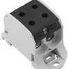 Bloc répartiteur WM WPD 230 2×50/2×50mm² 150A 1000V TS35 noir 
