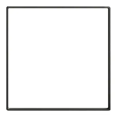 Zusatzrahmen EDIZIOdue prestige 2×2 schwarz 