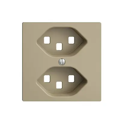 Kit frontal EDIZIOdue sand 60×60mm 2×T23 