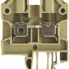 Morsetto di passaggio Weidmüller SAK connessione a vite 2.5mm² PA66 TS32 beige 