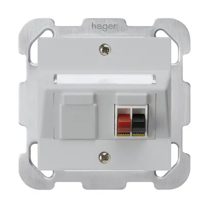 Presa INC audio kallysto 1×grc morsetto 1 altoparlante piastra fissaggio 