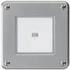 Interruttore INC robusto IP55 schema 3 illuminato alluminio 