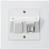 Kit di montaggio INC kallysto.pro C cat.6 1RJ45/s bianco 