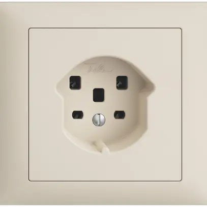 Prise INC EDIZIOdue T25 16A crema, bornes à vis 