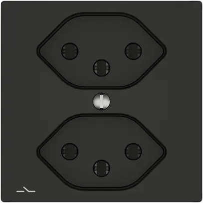 Prise EDIZIO.liv SNAPFIX® 2×T13 1×S no 