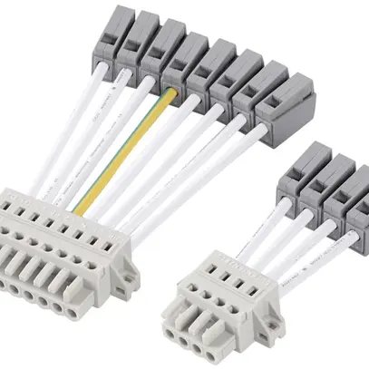 Alimentation Sylvania RTS 12 pôles (1×8 pôles/1×4 pôles) blanc 