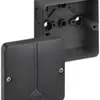 Boîte dérivation AP Abox-i m 025-L IP65 82×82×52mm noir 