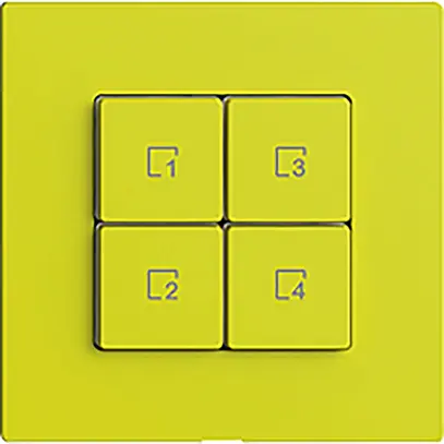 Poussoir scène 4 scènes/4T Edue Wiser lemon 