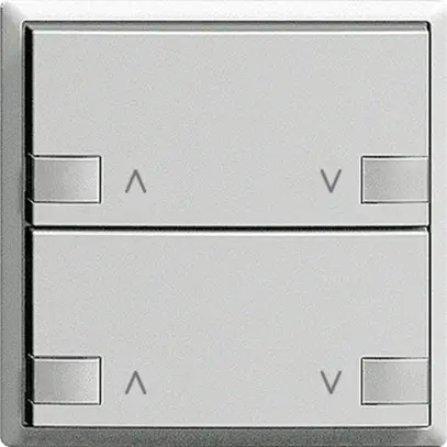 Poussoir ZEP 2c/2t moteur station princ. EDIZIOdue silver 