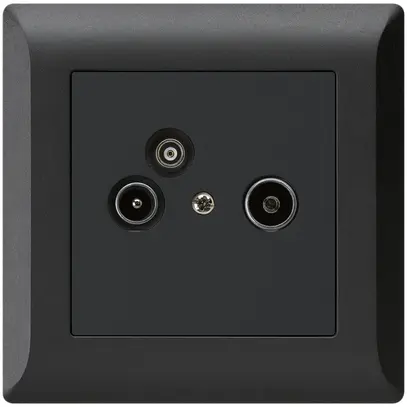 Presa antenna INC R/TV/dati kallysto.line 2GHz 19db nero 