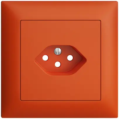 Kit frontale INC EDIZIOdue arancione 88×88mm 1×T13 