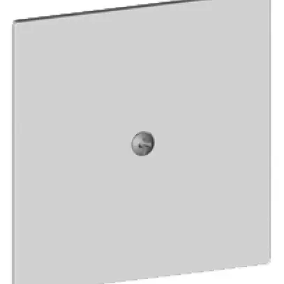 Placca frontale kallysto bianco per 60×60mm per copertura cieca 