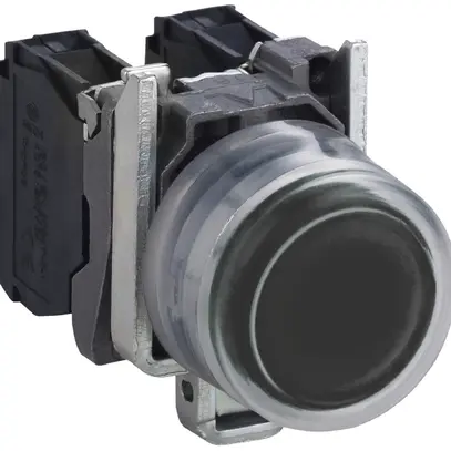 Poussoir INC avec capuchon Schneider Electric 1S noir 