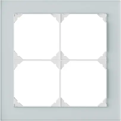 En-tête ENC EDIZIO.liv prestige SNAPFIX® 2×2 154×154mm miroir satin 