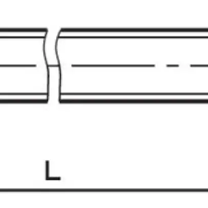 Tige filetée M3 1000mm zing. DIN 975 