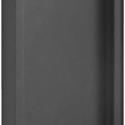 Boîtier AP pour interphone Hager elcom.one 398×92×28.5mm aluminium noir 