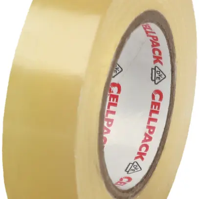 Ruban isolant Cellpack 128 15mm×10m transparent 