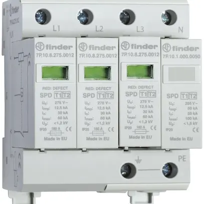 Protection surtension SPD 1+2 TN-S,TT-réseau 160A 