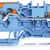 Durchgangsklemme WAGO TopJob-S 2.5mm² 2L blau Serie 2102 
