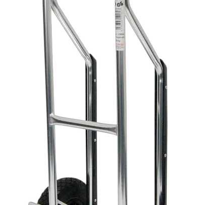 Carrello Alu con scivolo d. scala PU 118×51×49cm 