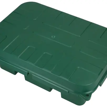 Scatola di protezione MH SAFETY-BOX L 386×265×130mm 6×Ø6…10mm IP55 verde 