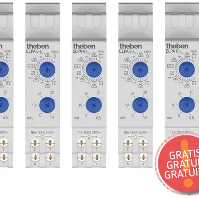 Kit promozionale Theben 4×ELPA 6 plus + 1×gratuito 