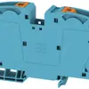 Durchgangs-Reihenklemme Weidmüller A2C PUSH IN 2×35mm² TS35 blau 