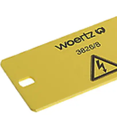 Couvre-bornes Woertz pour 8 bornes 6mm² 